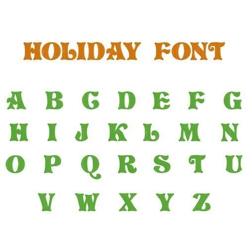 Holiday Font