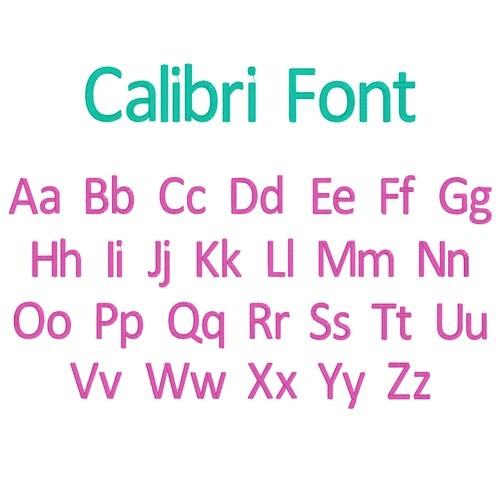 Calibri Font