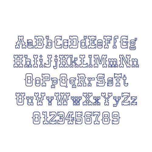 Western Font