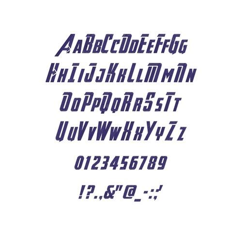 Avengers Font