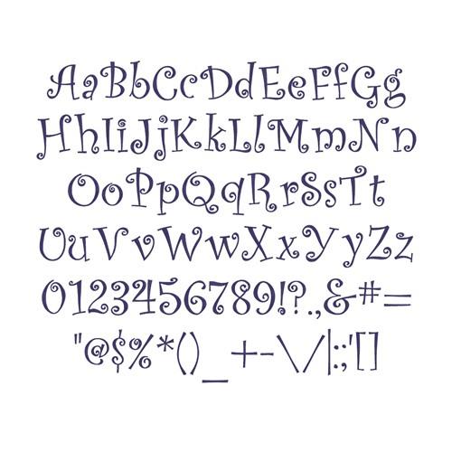 Curlz Font
