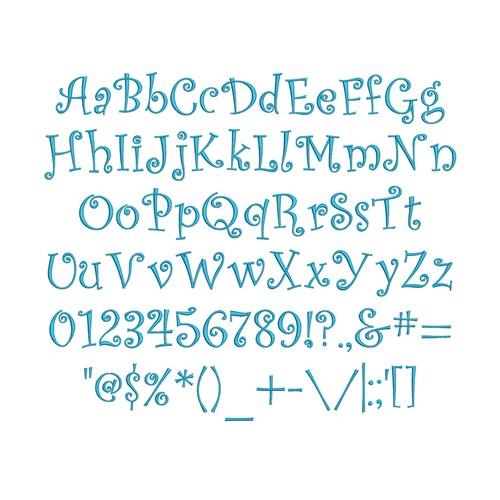 Curlz Font