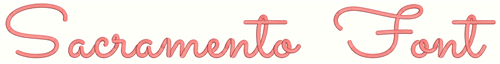 Sacramento Font