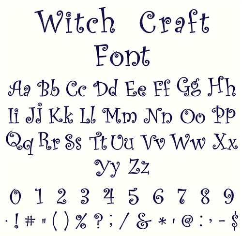 Witchcraft Font