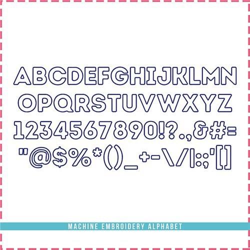 Melania Applique Font