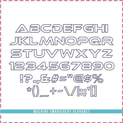 Galaxy Applique Font