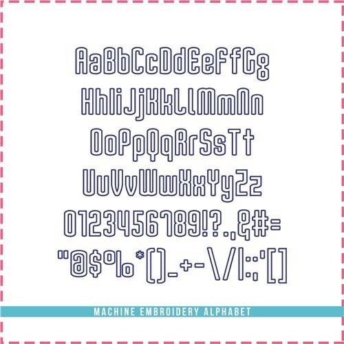 Maria Applique Font