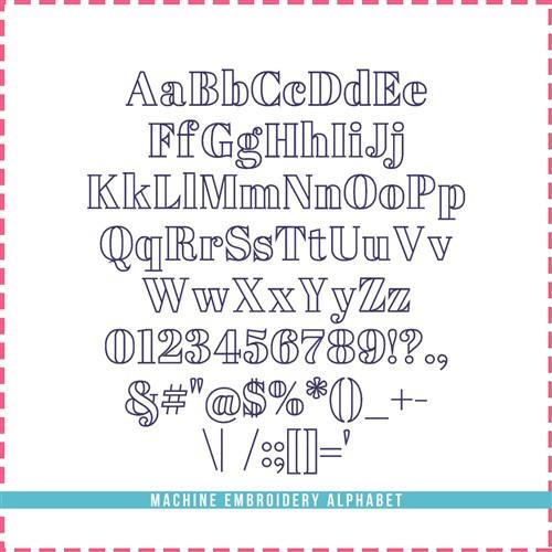 Addison Applique Font