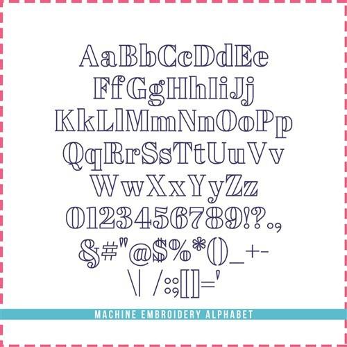 Addison Applique Font