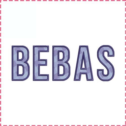 Bebas Applique Font
