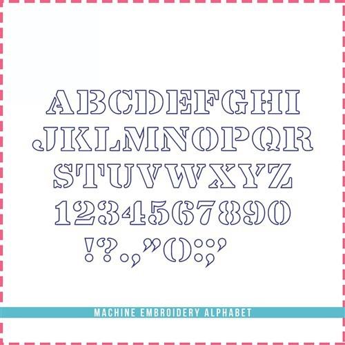 Army Applique Font