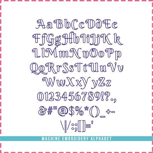 Bernie Applique Font