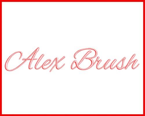 Alex Brush Font