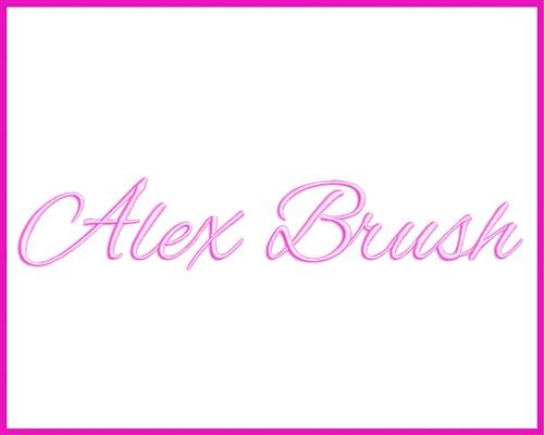 Alex Brush Font