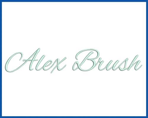 Alex Brush Font