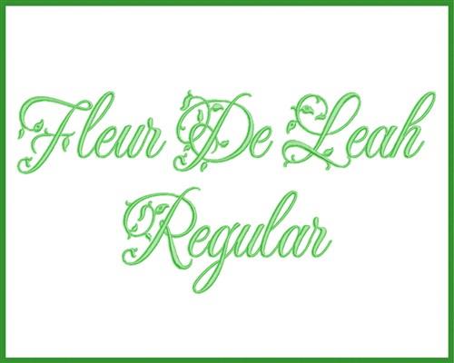 Fleur De Leah Font