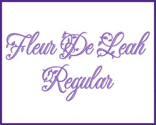 Fleur De Leah Font