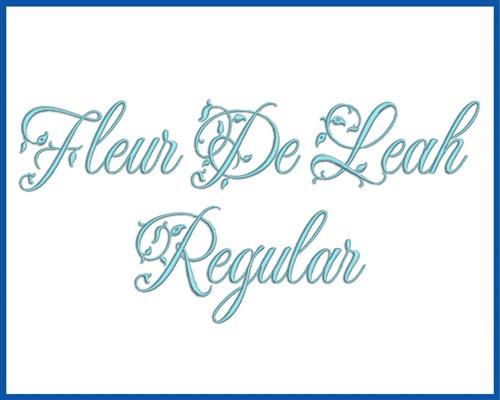 Fleur De Leah Font
