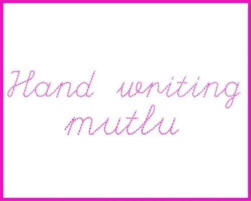 Hand Writing Font
