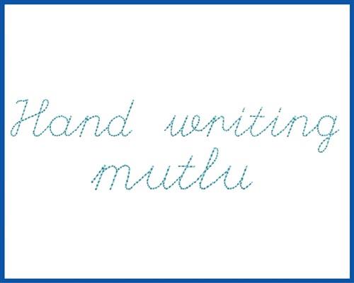Hand Writing Font