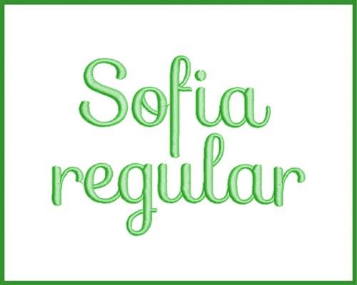 Sofia Font by Maya Kreations Home Format Fonts on