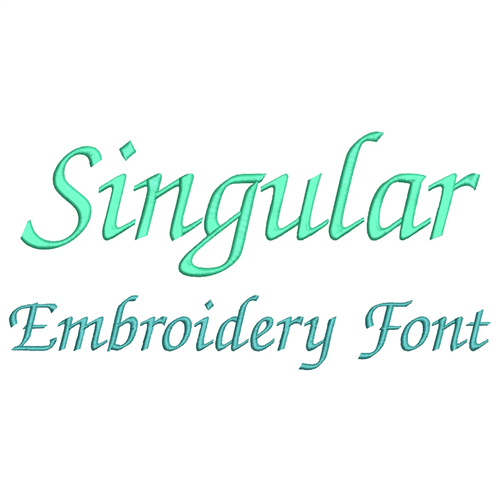 Singular Font Singular Font