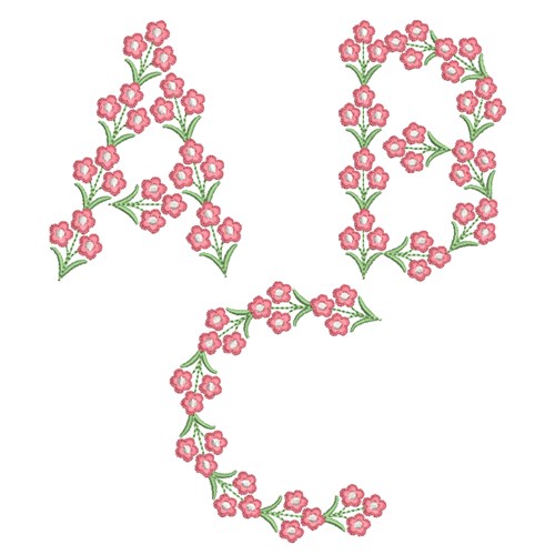 Charming Floral Embrilliance