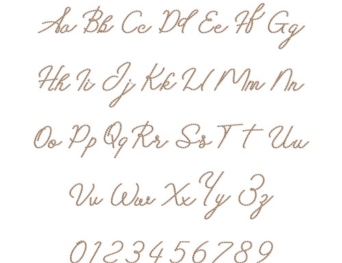 Cedar Curve hand Stitch Embrilliance