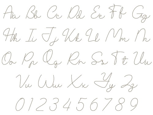 Soft Hand Script Embrilliance