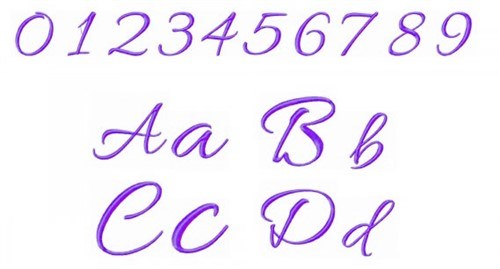 Paris Script Embrilliance