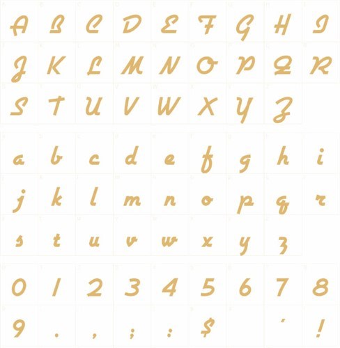 Bell Air Font Embrilliance