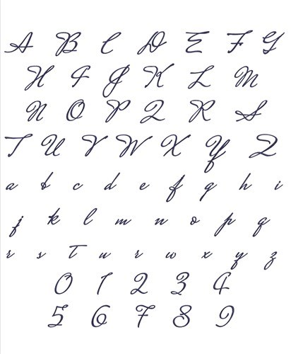 Signature Script Embrilliance Font