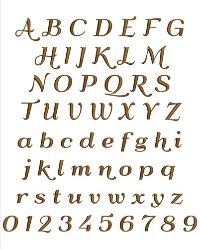 Statesman Script Style Embrilliance Font