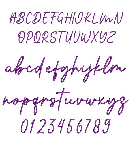 Saturday Nights Embrilliance Font
