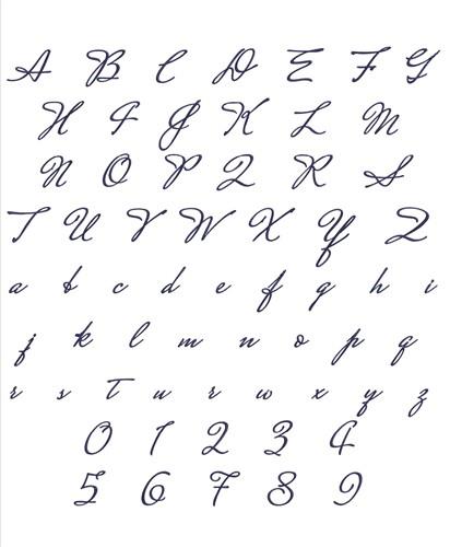 Signature Script Font