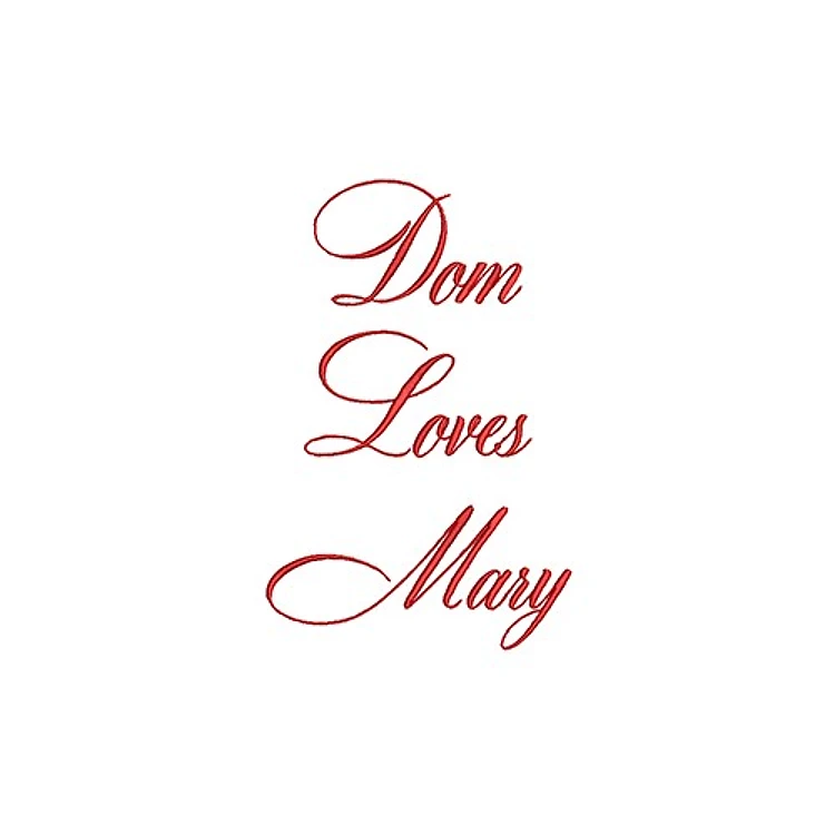 AMD Dom Loves Mary Font
