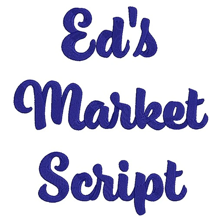 AMD Ed's Market Script Font