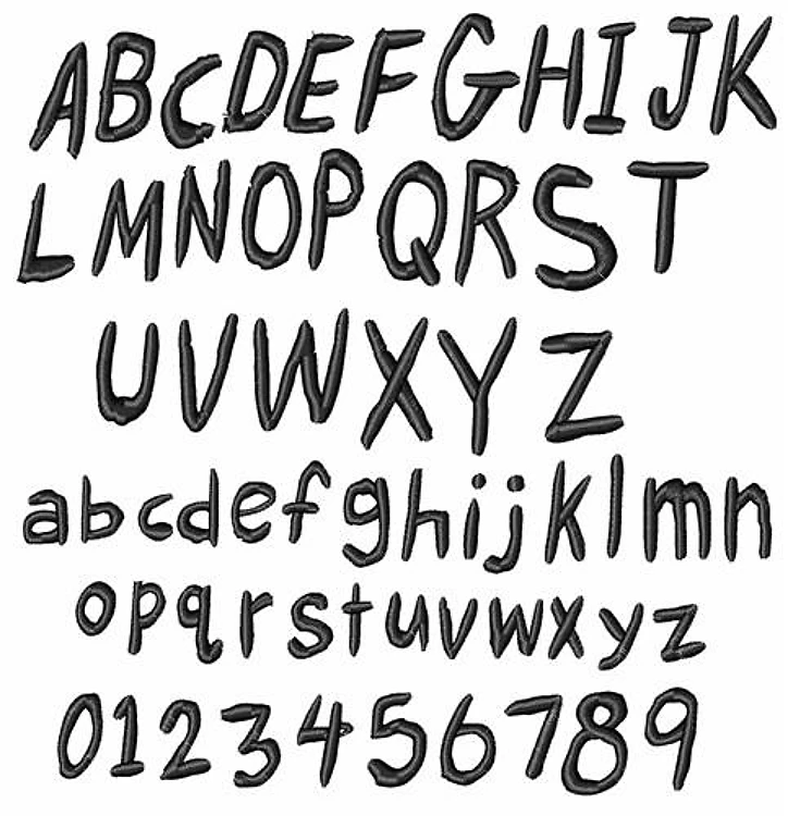 Sketchy Font