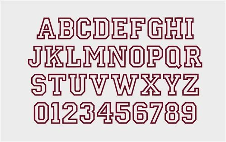College applique