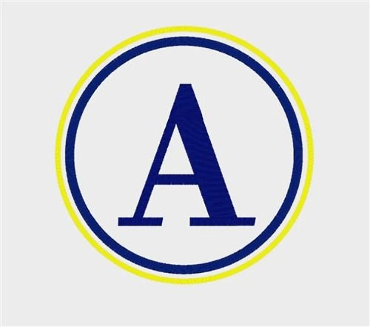 Double circle monogram