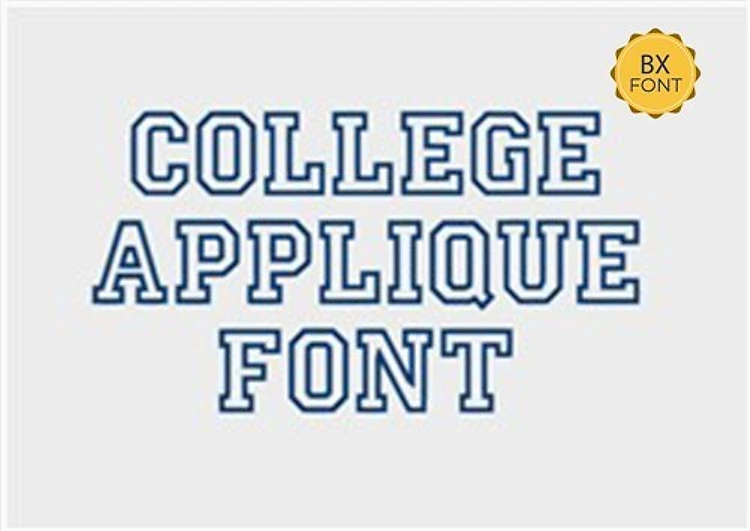 College applique Embrilliance