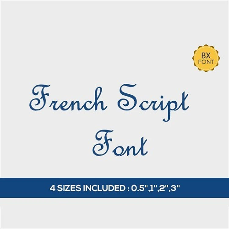French script Embrilliance