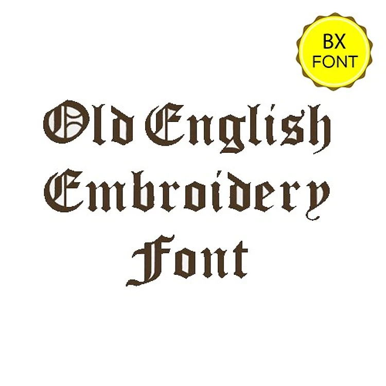 Old English Embrilliance