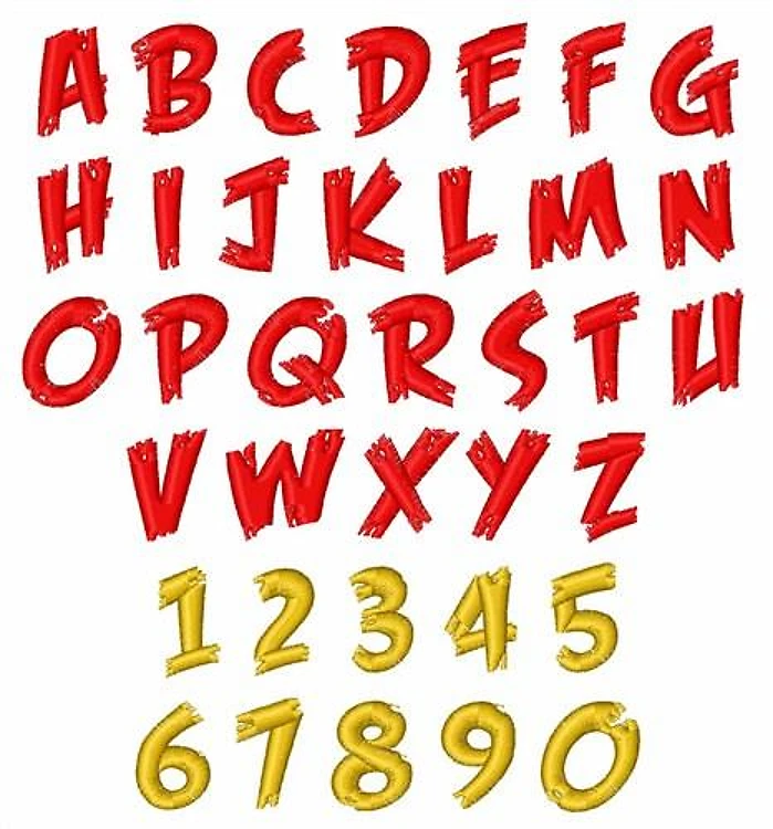 Angry Font