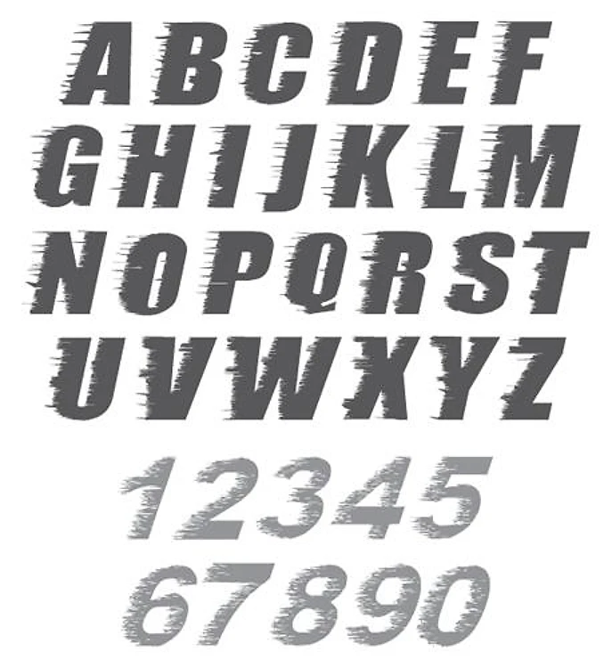 Moving Storm Font
