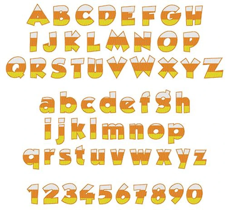 Candy Corn Embrilliance