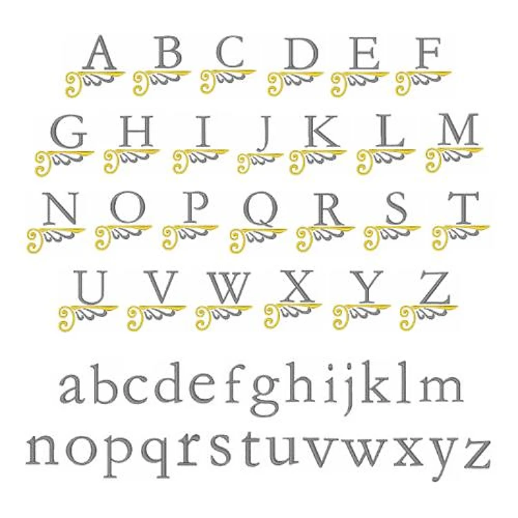 Classic Embrilliance and Monogram