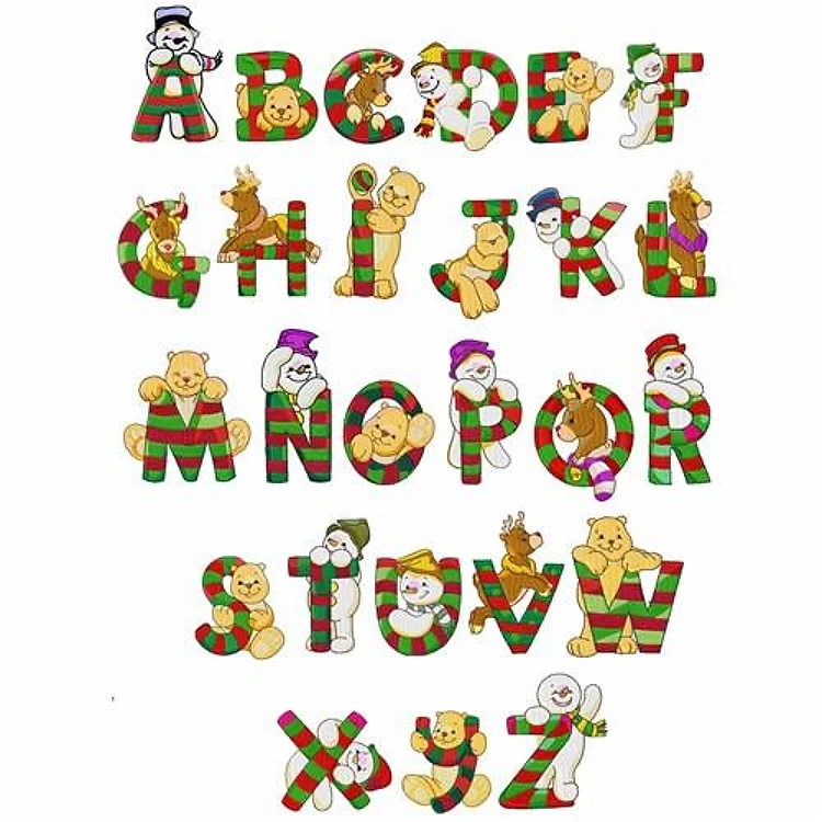Winter Alphabet 2