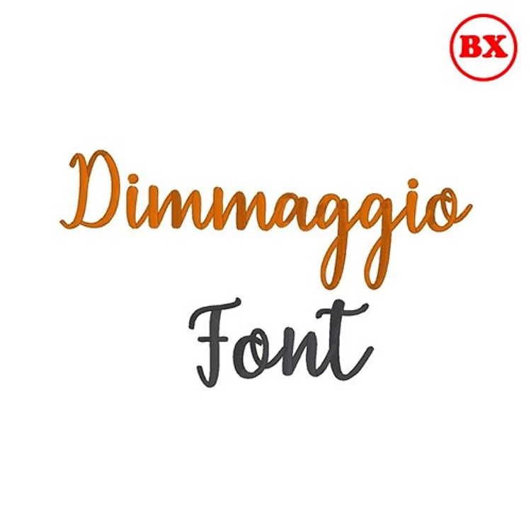 Dimmagio Embrilliance Font - Flowing Script Lettering - BX font