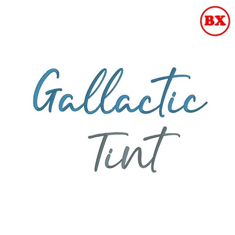 Gallactic Tint Embrilliance Font - Flowing Script Style Lettering - BX font